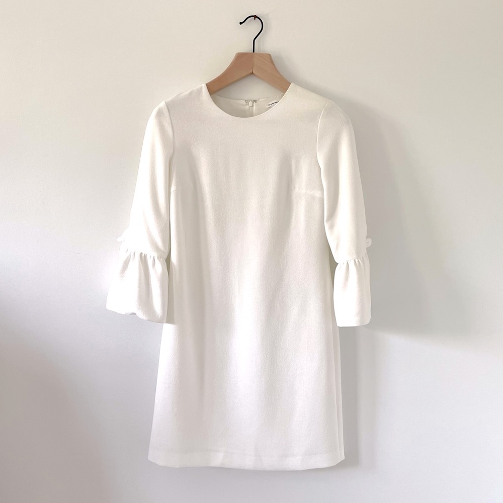 Club Monaco Angel Sleeve Ivory Dress 0